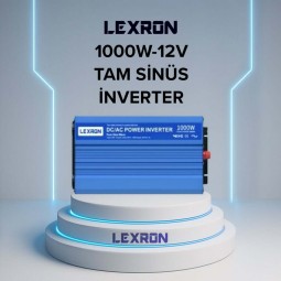 Lexron 1000W-12v Tam Sinüs İnverter Lexron 1000W-12v Tam Sinüs İnverter